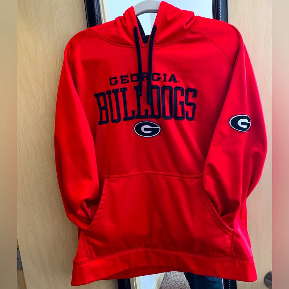 Georgia Bulldogs Red Hoodie Men's Extra-Large Sweatshirt